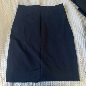 The Limited Elegant Navy Pencil Skirt